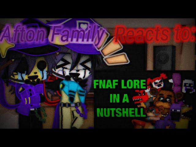 Afton Family Reacts To Entire FNaF Lore In A Nutshell