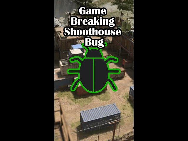 Game Breaking Shoothouse Bug!! MW2