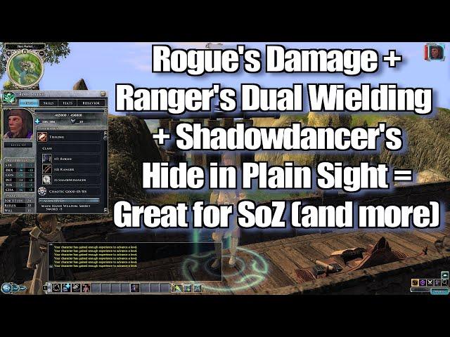 Neverwinter Nights 2 SoZ Rogue Ranger and ShadowDancer Build