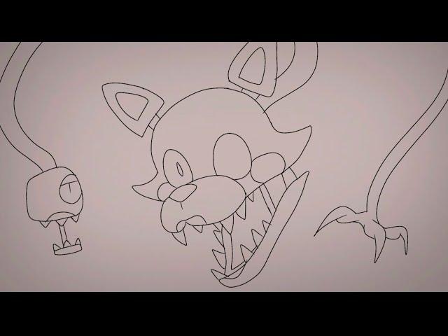 Mangle Jumpscare Animation WIP - FNAF