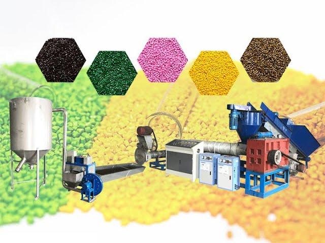 Plastic film production line | plastic recycling machine - waste plastic recycling plant