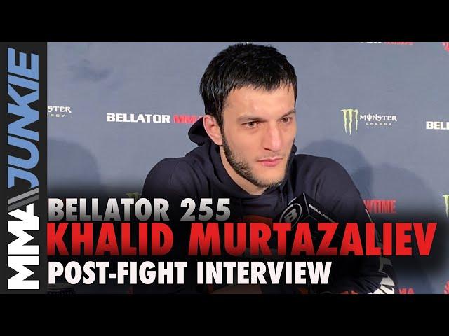 Khalid Murtazaliev hopes middleweight tournament in his future | Bellator 255 post-fight interview