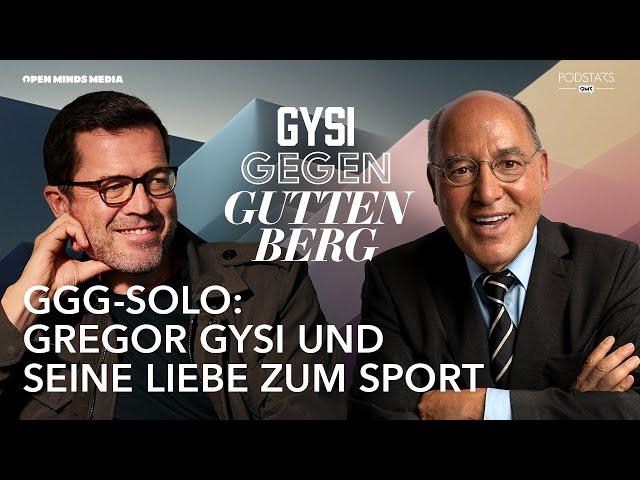 GGG-Solo: Gregor Gysi und seine Liebe zum Sport | Gysi gegen Guttenberg