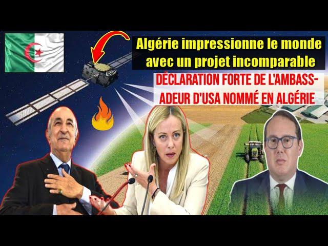 Algérie impressionne le monde avec un projet incomparable, USA-Algérie : déclaration forte de Harris