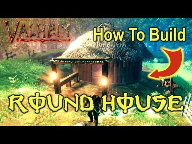 How to Build Valheim Roundhouse - Circle Base Building Design & Guide