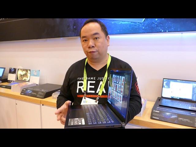 MSI PS63 Modern - Slim Bezel Laptop with Geforce GTX 1050 Max-Q