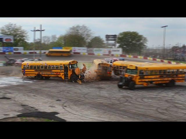 09/24/2023 | Rockford Speedway FIGURE 8 SCHOOL BUS RACE