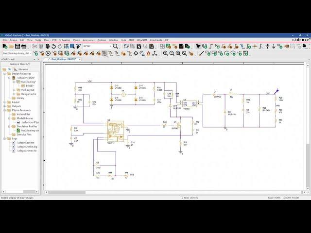 Simulation Capabilties in OrCAD PCB Designer