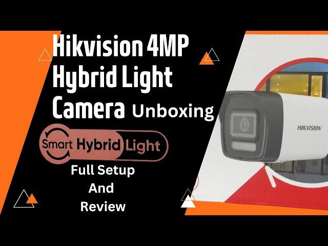 Hikvision 4MP IP Smart Hybrid Light (DS-2CD1043G2-LIU) Image Test And Unboxing