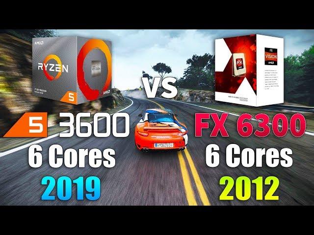 Ryzen 5 3600 vs FX 6300 How Big is the Difference?