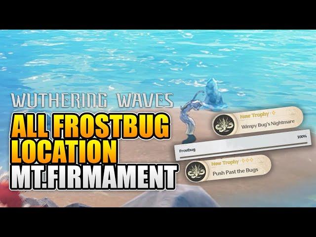 All Frostbug Location Mt.Firmament Wuthering Waves