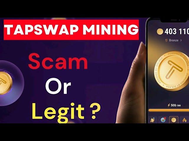 #tapswap || TAPSWAP MINING SCAM OR LEGIT? Will TAPSWAP pay more than NOTCOIN