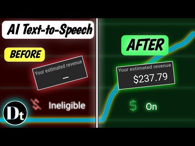 How to Monetize AI Text-to-Speech YouTube Channels with these Easy Tips!
