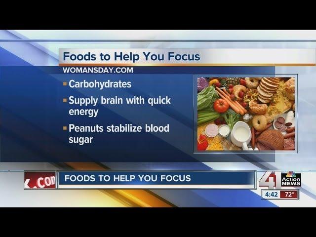 Foods to help you focus