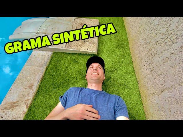 GRAMA SINTÉTICA VALE A PENA? - Meu Canal na Real