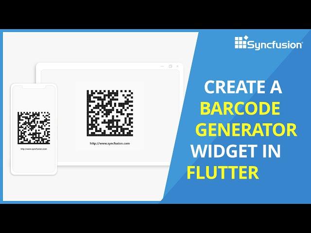 Create a Barcode Generator Widget in Flutter