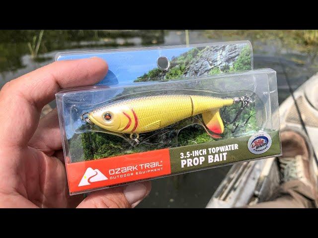 Fishing The Walmart Whopper Plopper For River Smallies!