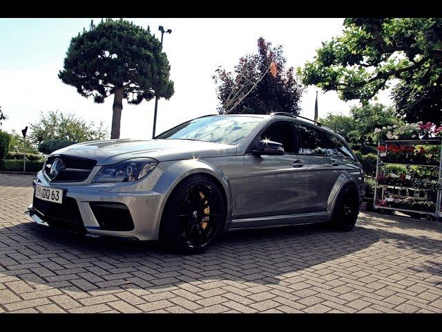 C63 AMG 750PS  | HMS Exhaust | INSANE LOUD SOUND !!!