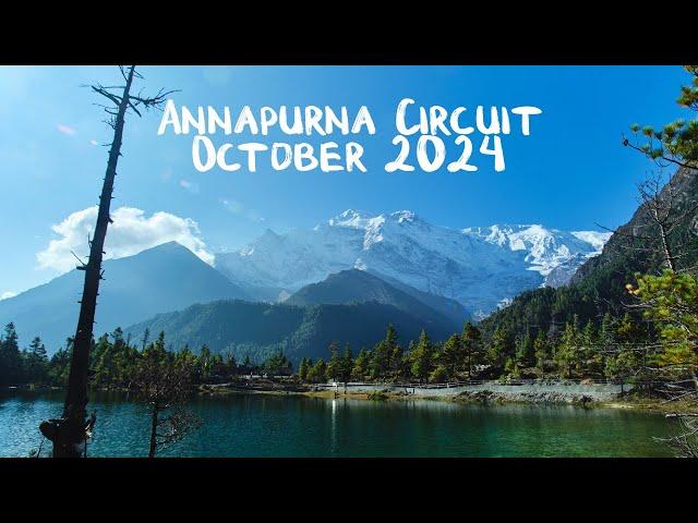 Annapurna Circuit Trek - October 2024