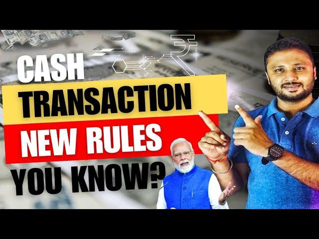 Cash Transaction Rules | Cash Deposit Limit to Avoid Income Tax Notice | 2023