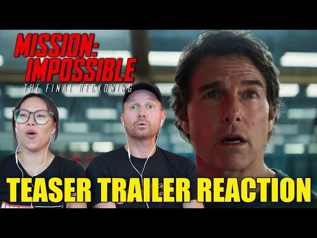 Mission: Impossible - The Final Reckoning Teaser Trailer | Reaction & Review | Tom Cruise