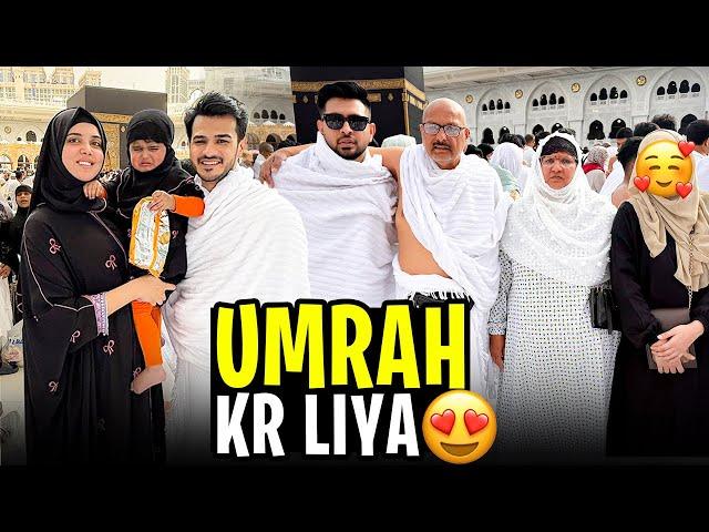 Sari Family Ky Sth Pehla Umrah Ada Kr Liya|| Safar e Ishq To Makkah