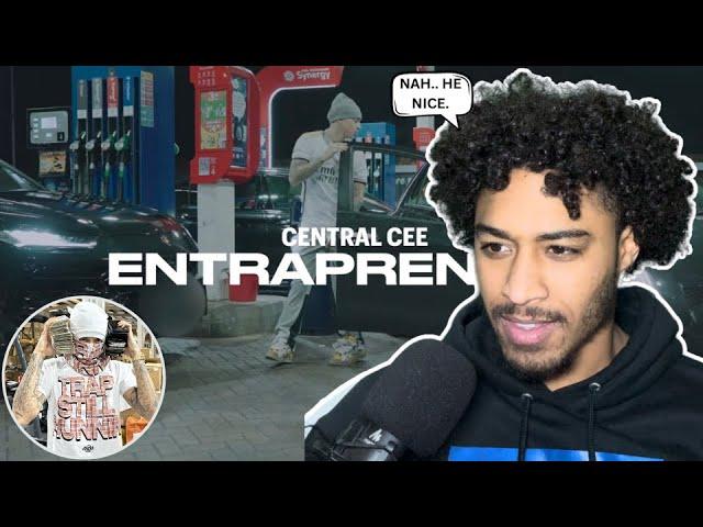 FIRST TIME HEARING Central Cee - Entrapreneur [Music Video] | OTBGIVREACTS