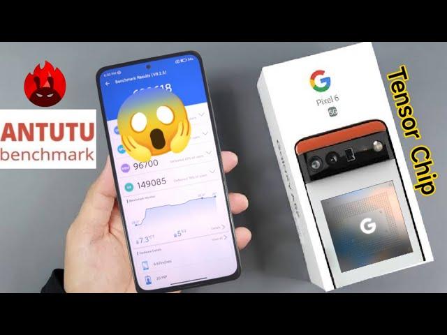 Pixel 6 Antutu Benchmark Test in Tensor chip 