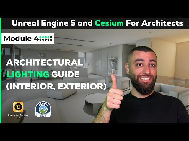 Unreal Engine Architectural Lighting Guide | Module 4 (Free Course)