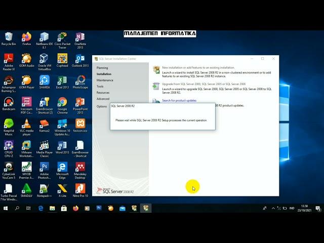 Cara Instal SQL server 2008 R2