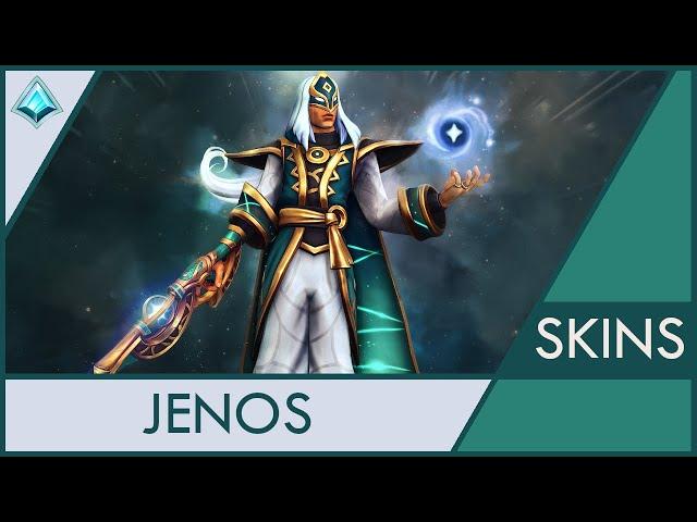 Paladins - All Jenos Skins | Preview