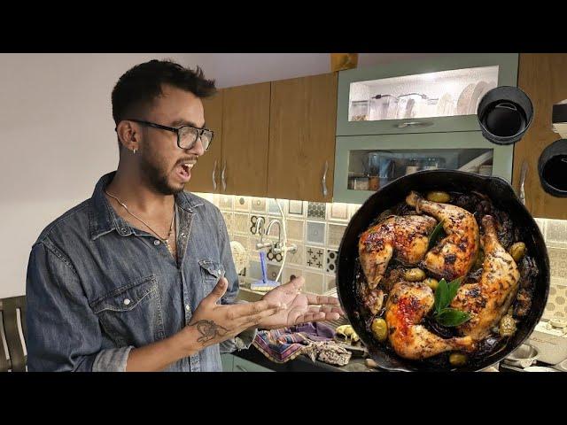 FIRST TIME I COOKED FOOD FOR MY FATHER ( HOW TO MAKE CHICKEN CURY )