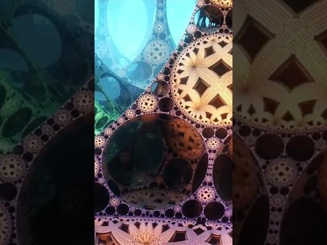 Mandelbulb 3D - The Depths Of Europa #shorts #mandelbulb3d #animation