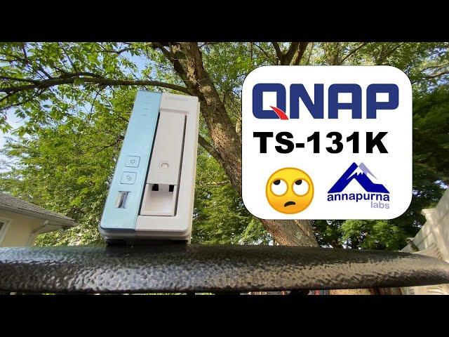 Best NAS QNAP TS-131K NAS,Support up to 12 TB, Cloud Killer .Amazon Processor.