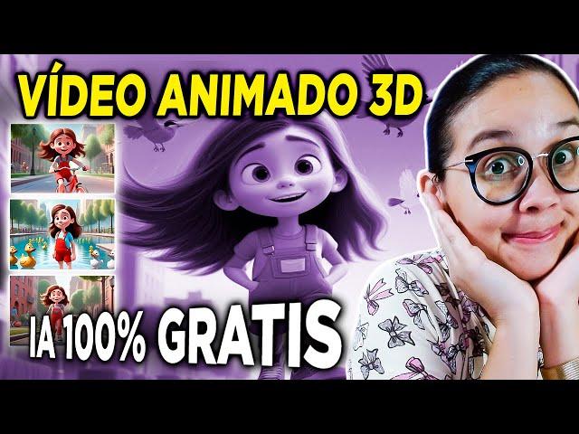 CREA un VÍDEO ANIMADO (Personajes Consistentes) con NUEVA IA 100% GRATIS