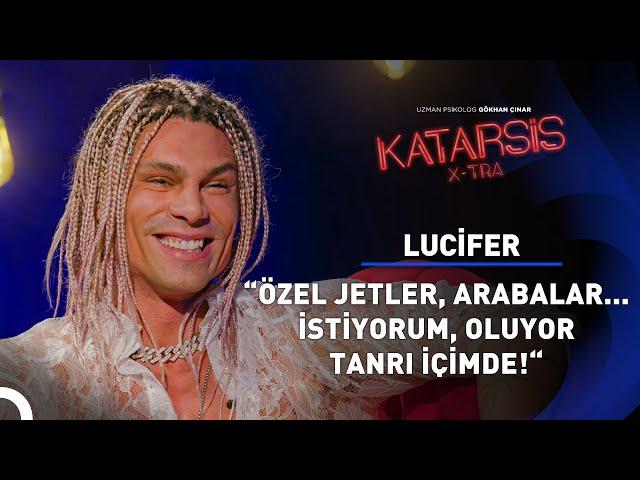 Katarsis X-TRA - Lucifer: İmam Hatip Mezunuyum. Haç da Takarım,Cuma Namazına da Giderim. Ölümsüzüm!