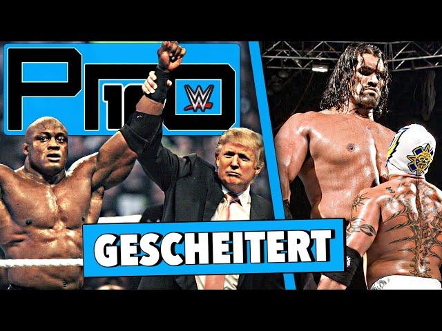 10 WWE Wrestler, die an der Spitze gescheitert sind | Pro10