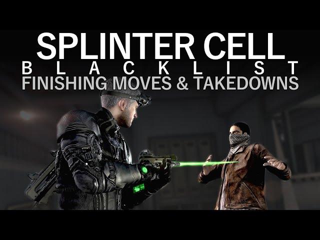 SPLINTER CELL: BLACKLIST - Combat Animations