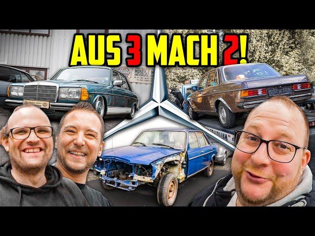 Aus 3 mach 2! - Mercedes W123 200 / 230 / 200D - Wir zerlegen ein Automatikgetriebe!