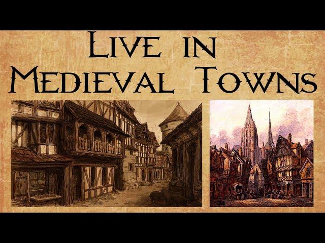 Live in Medieval Towns, How does a medieval city work? Medieval City