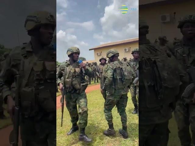 Morale of RDF soldiers in BANGUI, Central African Republic