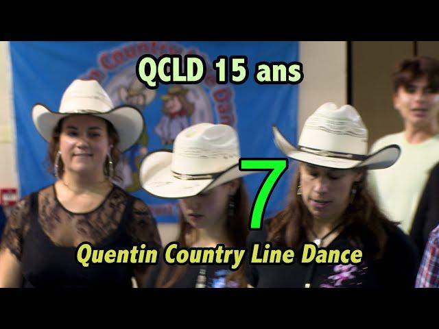 Le côté bal des 15 ans de "Quentin Country Line Dance" (7) à Élancourt (78) samedi 23 novembre 2024