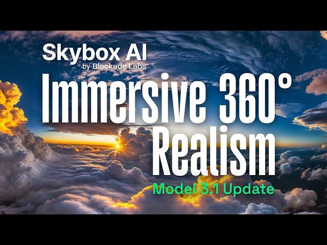 360° Ultra Realism is Here with Skybox AI Model 3.1