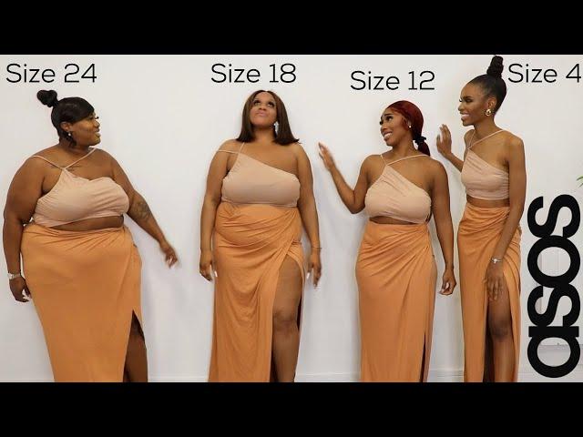 SIZE 4 vs 12 vs 18 vs 24 TRY ON SAME ASOS OUTFITS