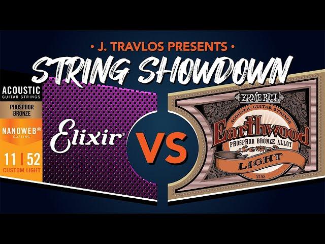 Guitar String Showdown: Ernie Ball Earthwood Phosphor Bronze vs Elixir Phosphor Bronze Strings