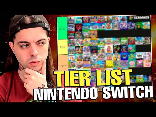 Mi TIER LIST de los MEJORES JUEGOS de Nintendo SWITCH