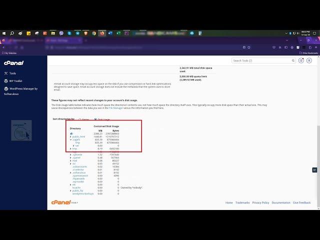 How to Fix Full cPanel Disk Usage for WordPress Website | How To Increase Disk Space in Cpanel