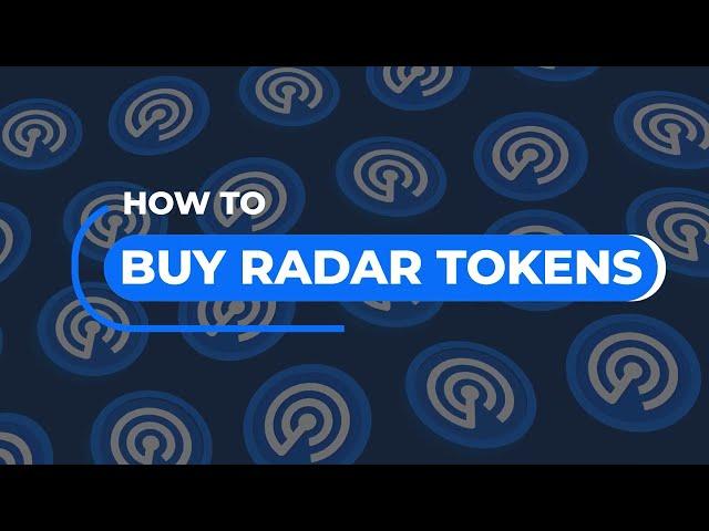 How to Buy RADAR and Access DappRadar PRO