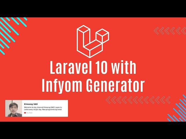 Laravel 10 with Infyom Generator Setup