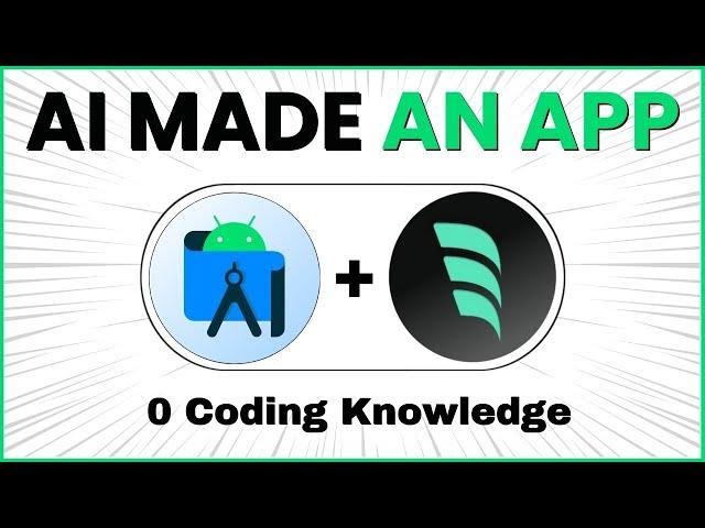 0 Coding knowledge Make An App Using Windsurf Ai & Android Studio in 10 MIN!!